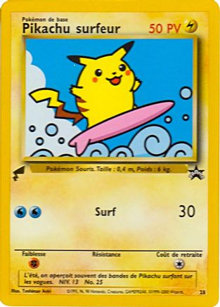Pikachu (Surfing) 028  - Promo