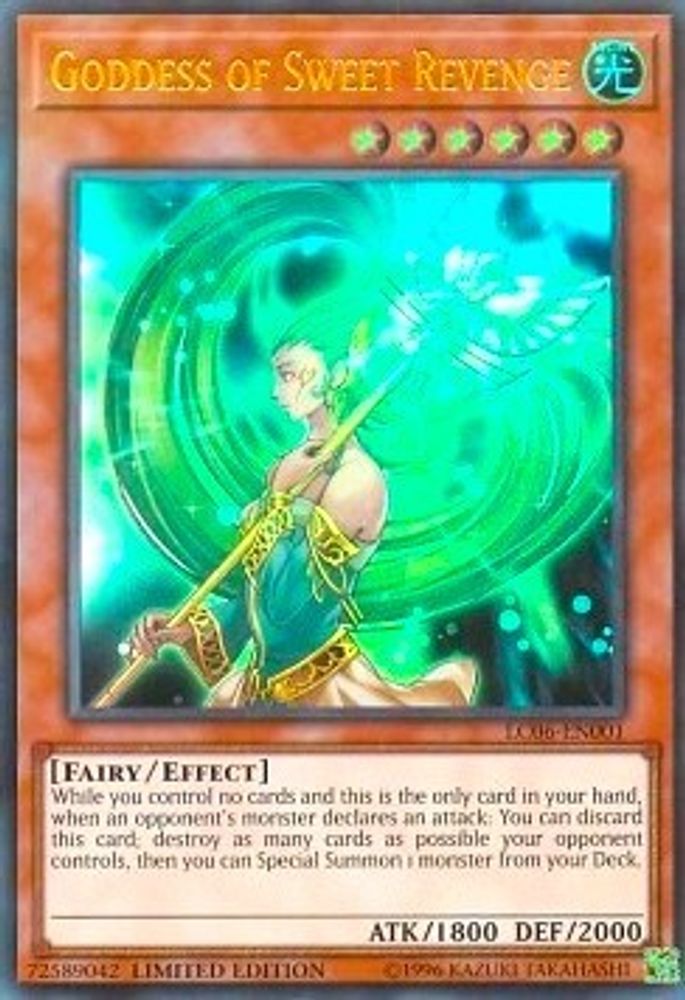 Goddess of Sweet Revenge - LC06-EN001 (LC06-EN001) - Ultra Rare