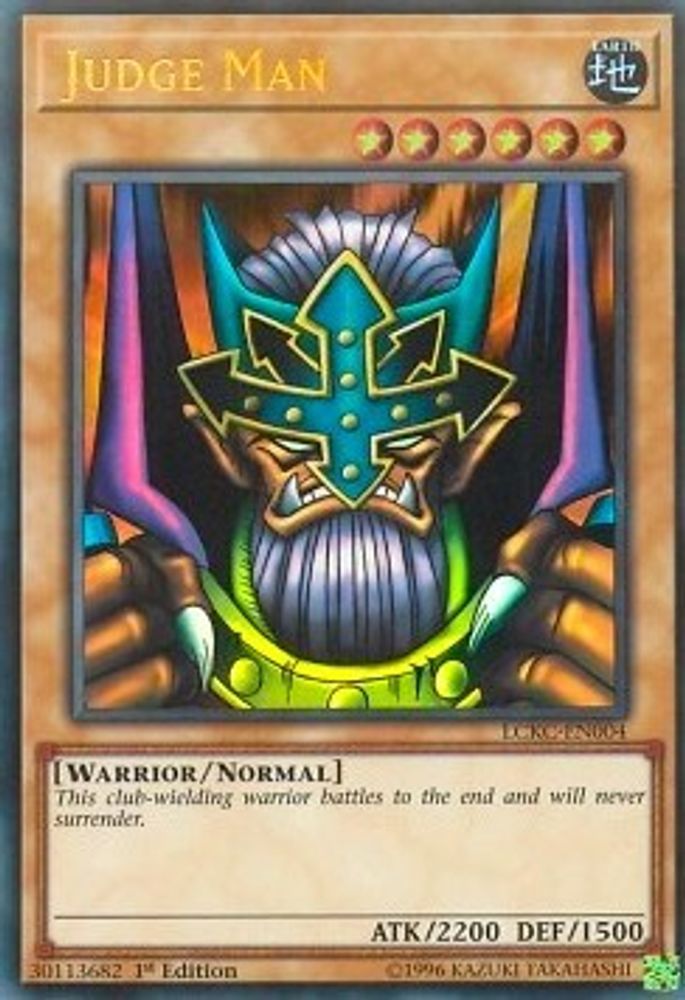 Judge Man (LCKC-EN004) - Ultra Rare