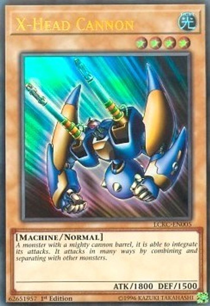 X-Head Cannon (LCKC-EN005) - Ultra Rare