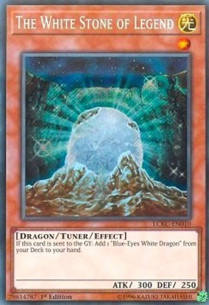 The White Stone of Legend (LCKC-EN010) - Secret Rare