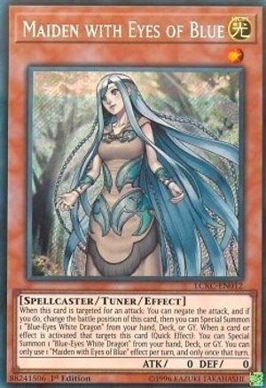 Maiden with Eyes of Blue (LCKC-EN012) - Legendary Collection Kaiba Unlimited