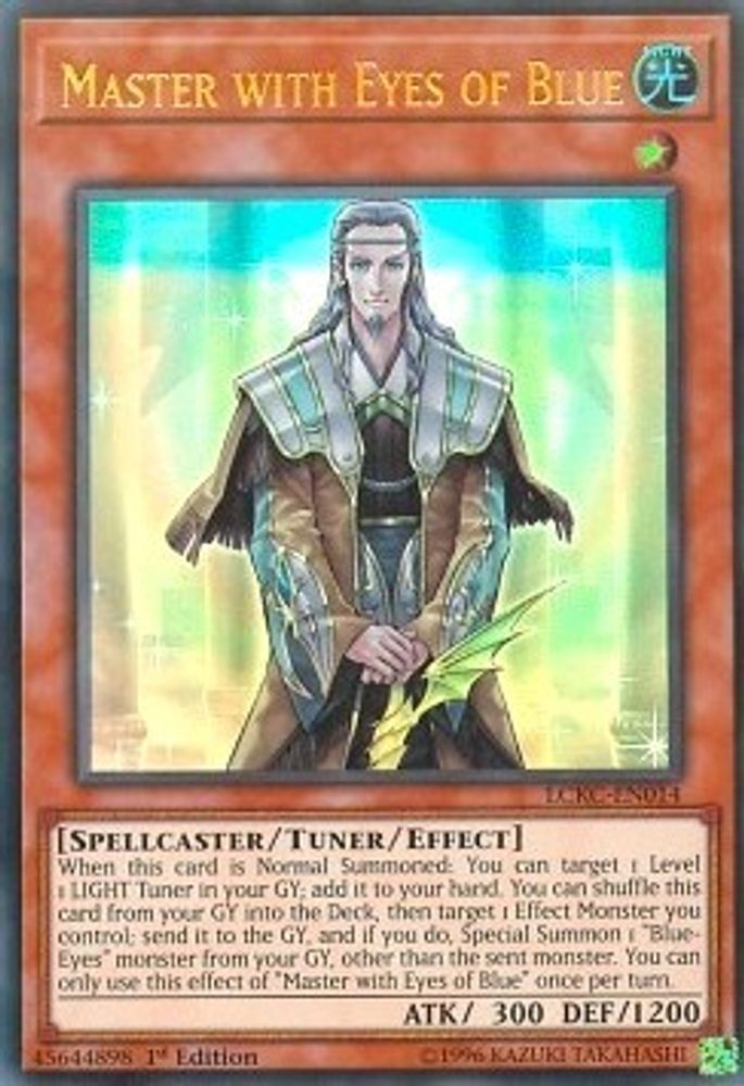 Master with Eyes of Blue (LCKC-EN014) - Ultra Rare