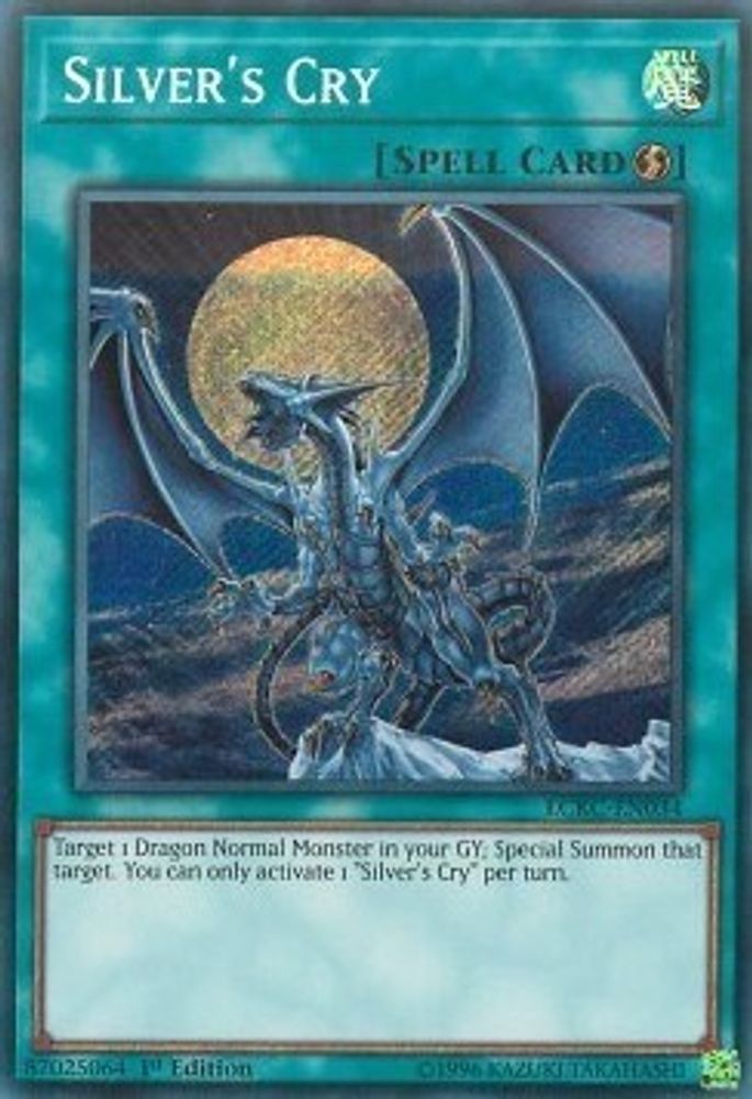 Silver's Cry (LCKC-EN034) - Secret Rare