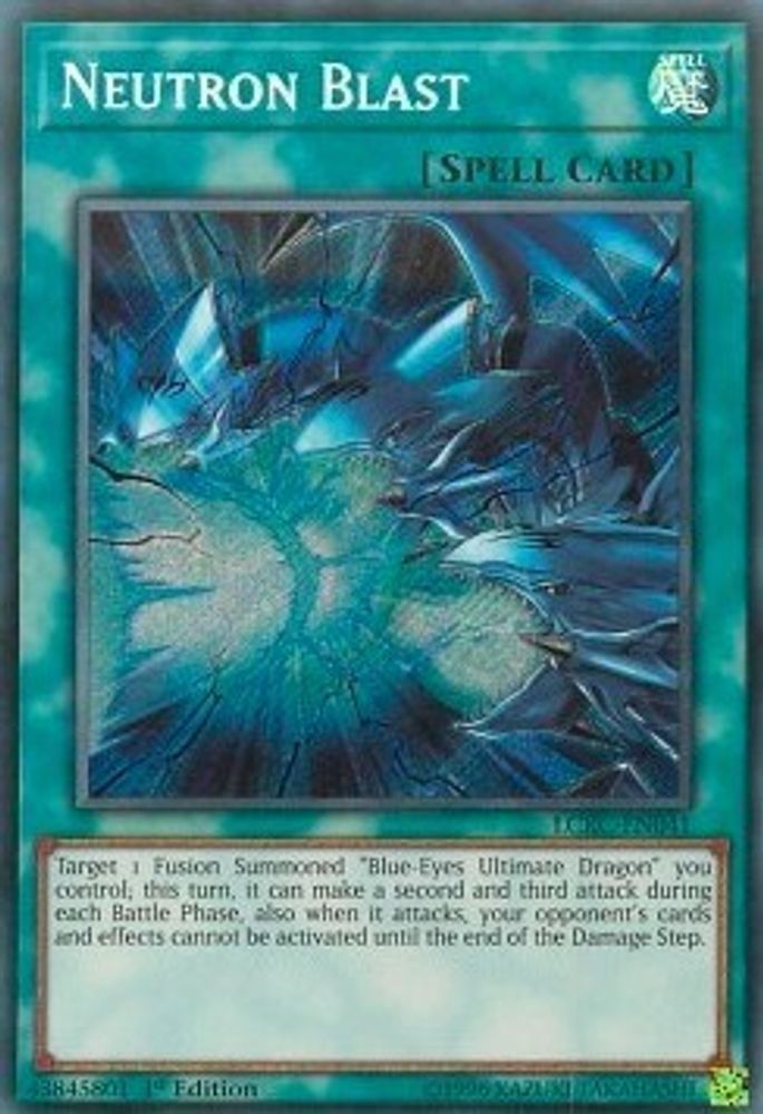 Neutron Blast (LCKC-EN041) - Secret Rare