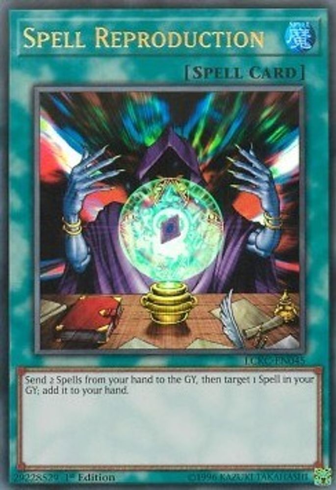 Spell Reproduction (LCKC-EN045) - Ultra Rare