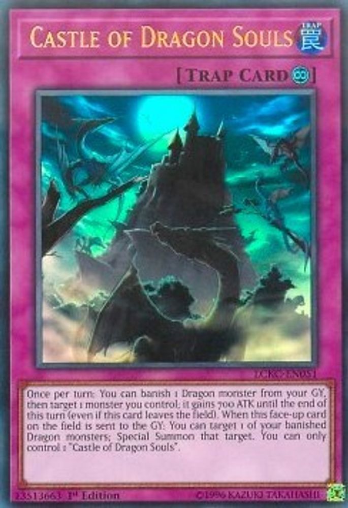 Castle of Dragon Souls (LCKC-EN051) - Ultra Rare