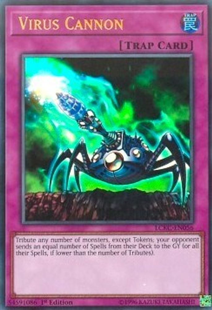 Virus Cannon (LCKC-EN056) - Ultra Rare
