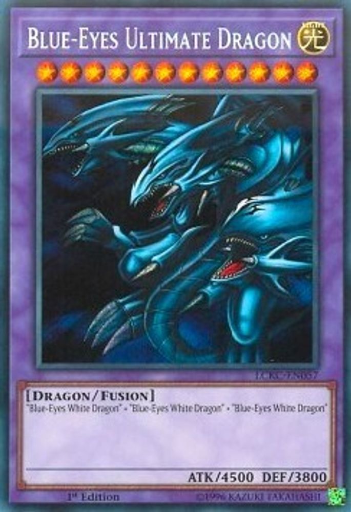 Blue-Eyes Ultimate Dragon (LCKC-EN057) - Secret Rare
