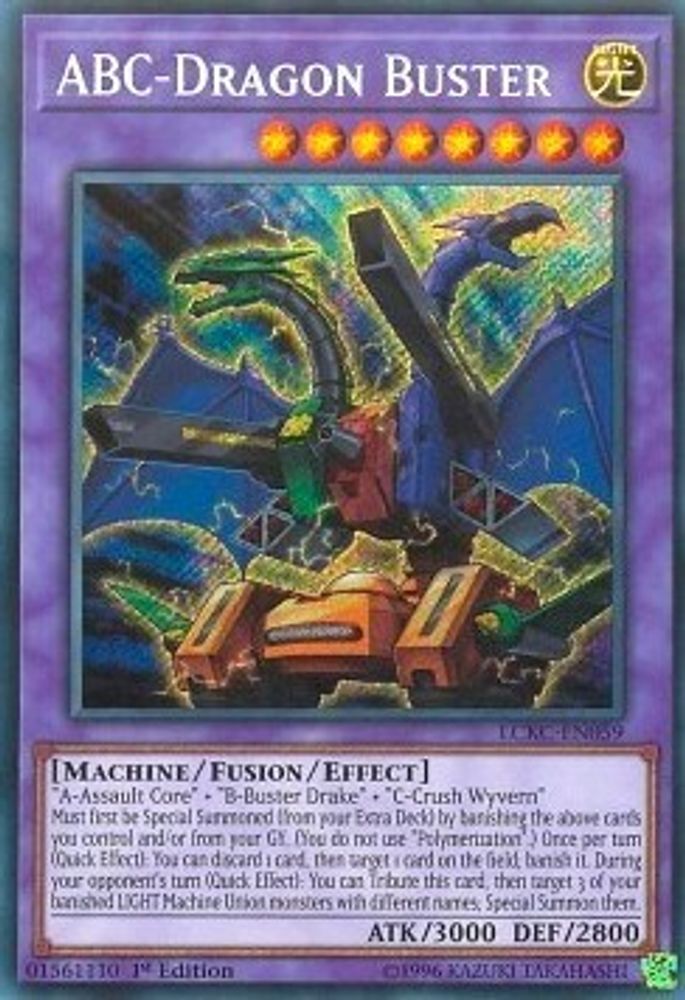 ABC-Dragon Buster (LCKC-EN059) - Secret Rare