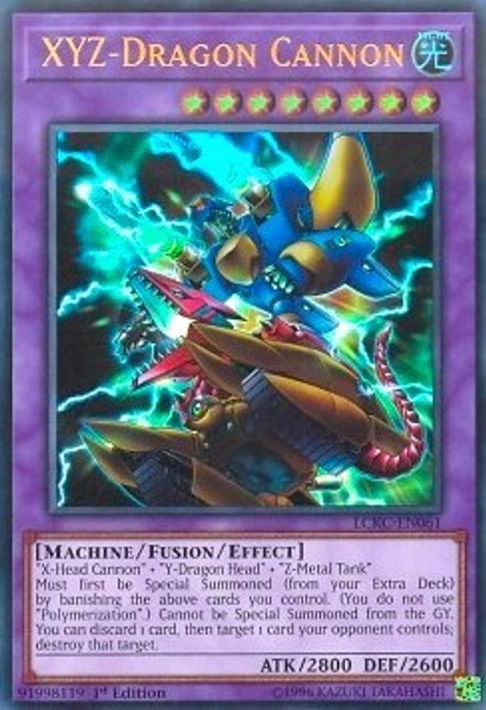 XYZ-Dragon Cannon (LCKC-EN061) - Ultra Rare