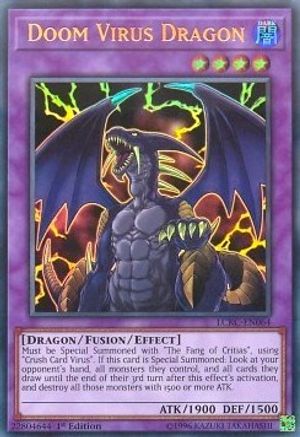 Doom Virus Dragon (LCKC-EN064) - Ultra Rare