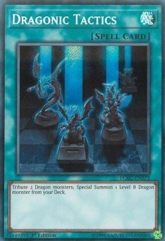 Dragonic Tactics (LCKC-EN073) - Secret Rare