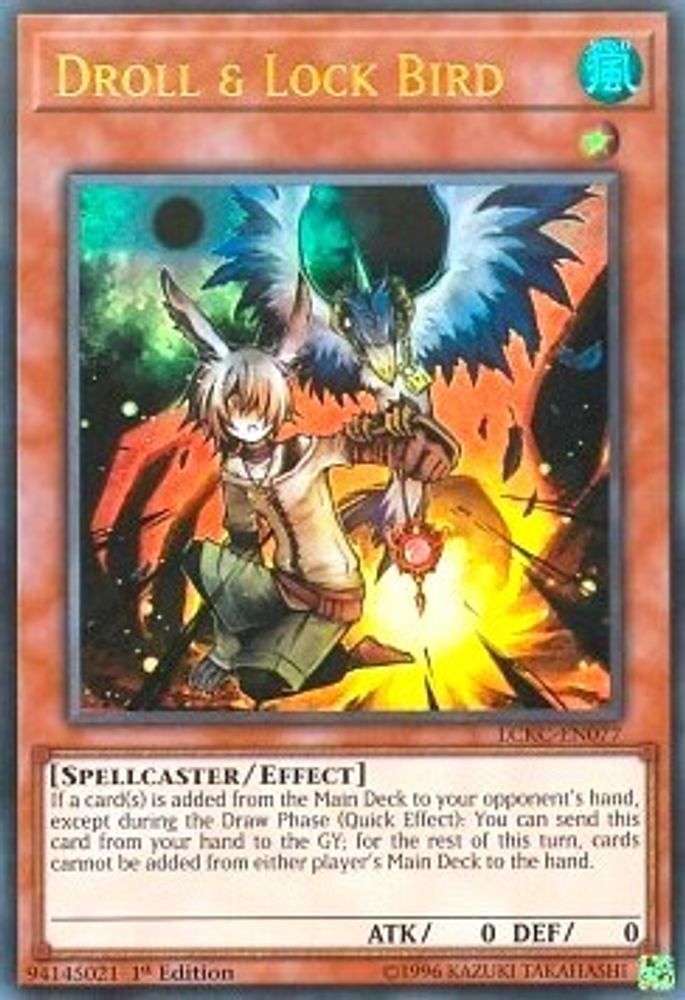 Droll & Lock Bird (LCKC-EN077) - Ultra Rare