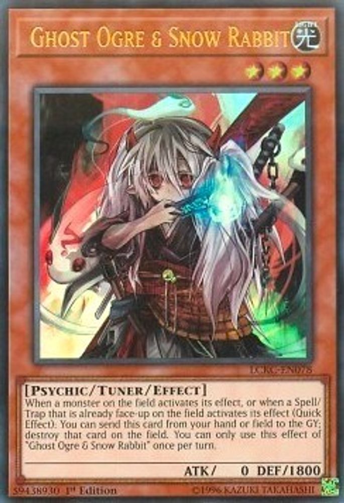 Ghost Ogre & Snow Rabbit (LCKC-EN078) - Ultra Rare
