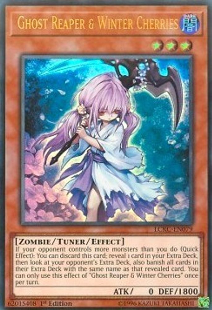 Ghost Reaper & Winter Cherries (LCKC-EN079) - Ultra Rare