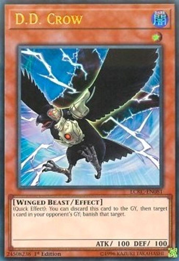 D.D. Crow (LCKC-EN081) - Ultra Rare