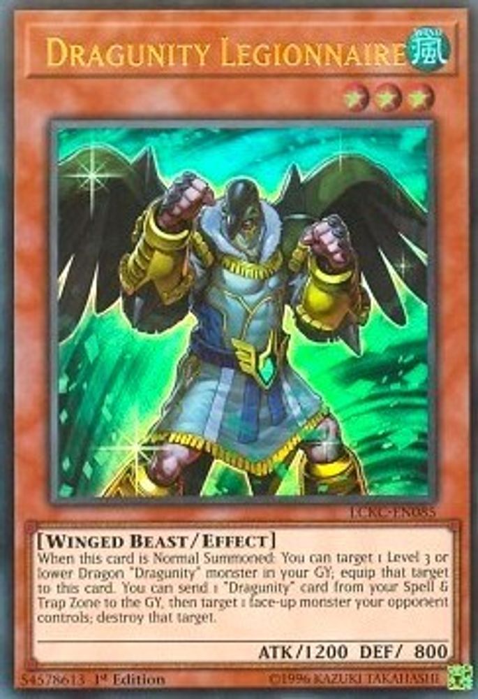 Dragunity Legionnaire (LCKC-EN085) - Ultra Rare