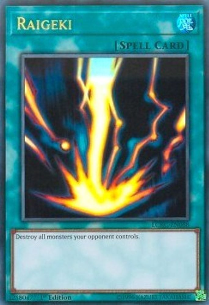 Raigeki (LCKC-EN088) - Ultra Rare