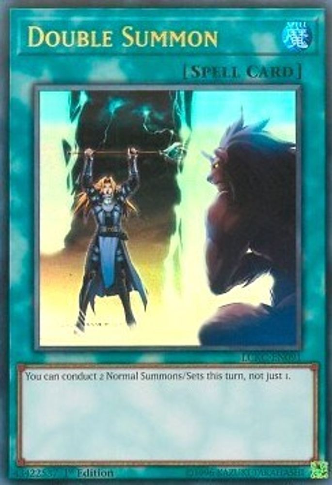 Double Summon (LCKC-EN091) - Ultra Rare