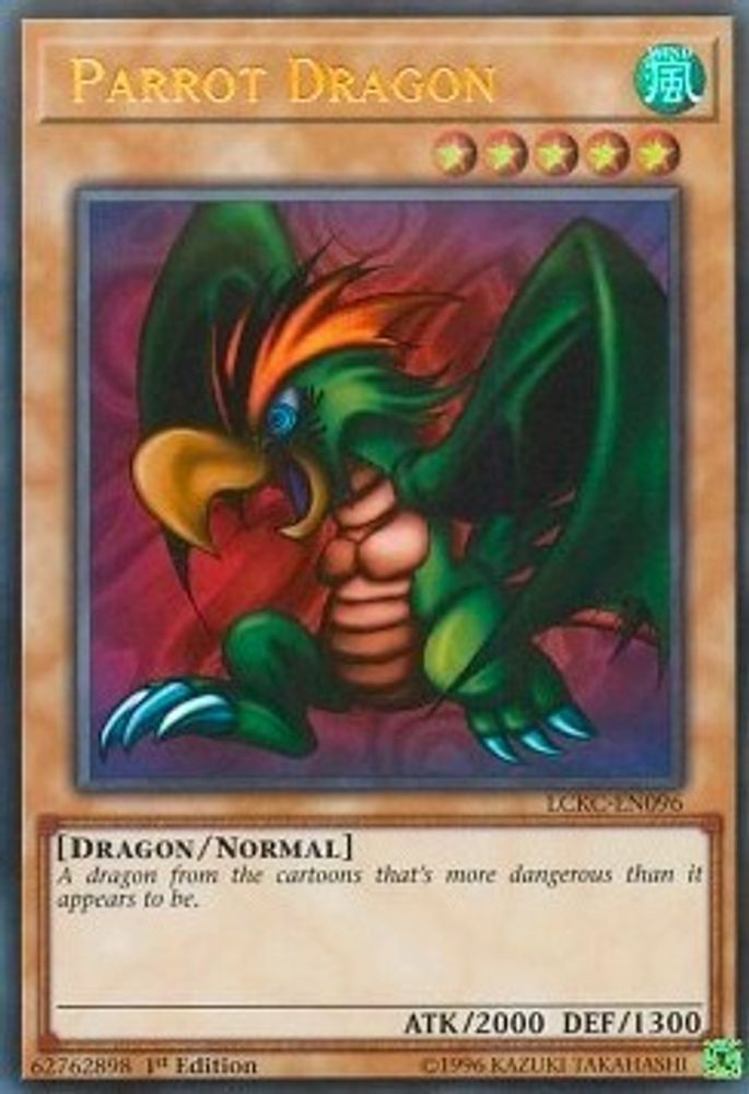Dragon Perroquet [LCKC-EN096] Ultra Rare 