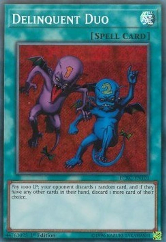 Duo délinquant [LCKC-EN101] Secret Rare 