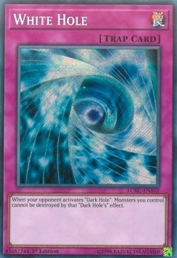 White Hole (LCKC-EN102) - Secret Rare