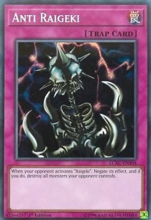 Anti Raigeki [LCKC-EN104] Secret Rare