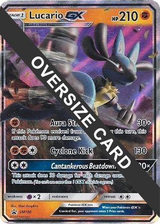 Lucario GX - SM100  - Holofoil - Promo
