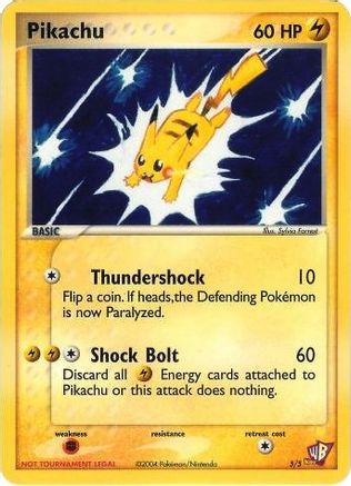 Pikachu - 5/5/5  - Promo