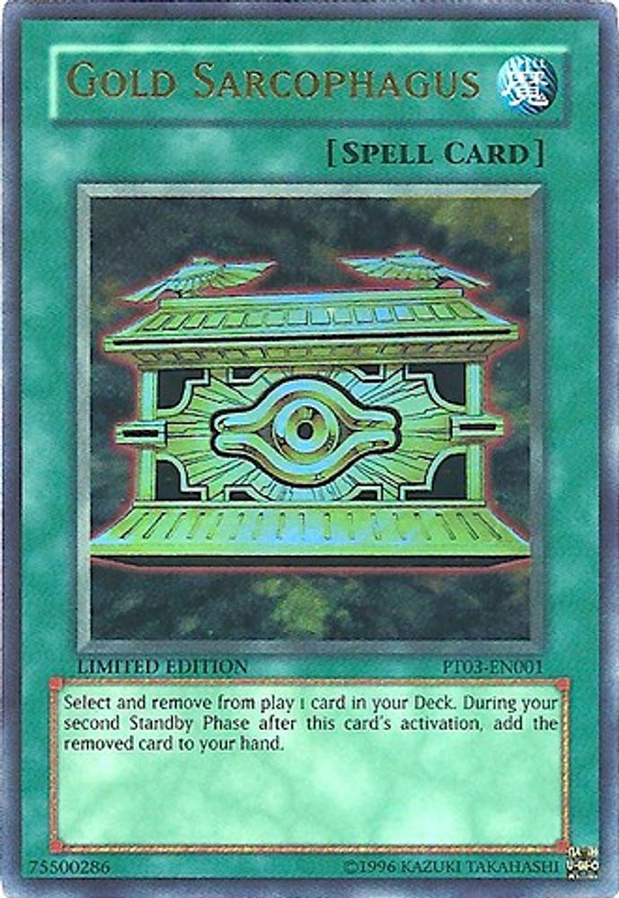 Sarcophage en or [PT03-EN001] Ultra rare 
