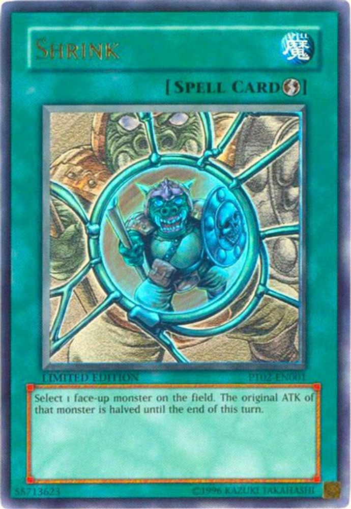Rétrécir [PT02-EN001] Ultra Rare 