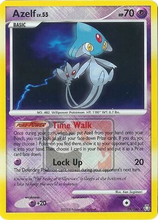 Azelf (League Promo) 019/146  - Reverse Holofoil - Promo