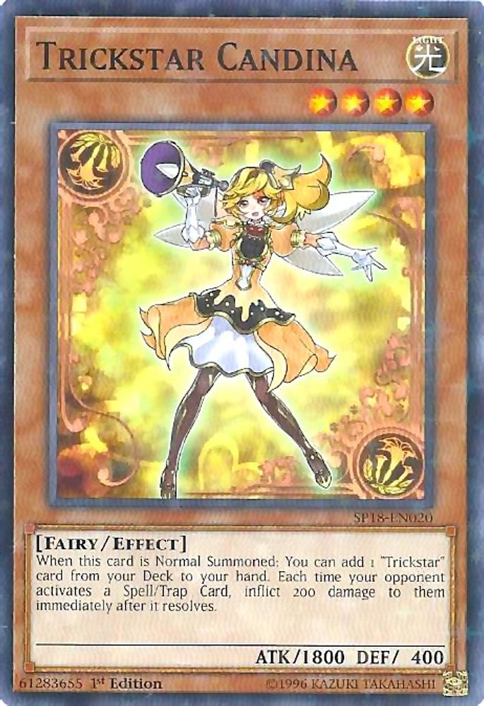 Trickstar Candina (Starfoil) (SP18-EN020) - Starfoil Rare