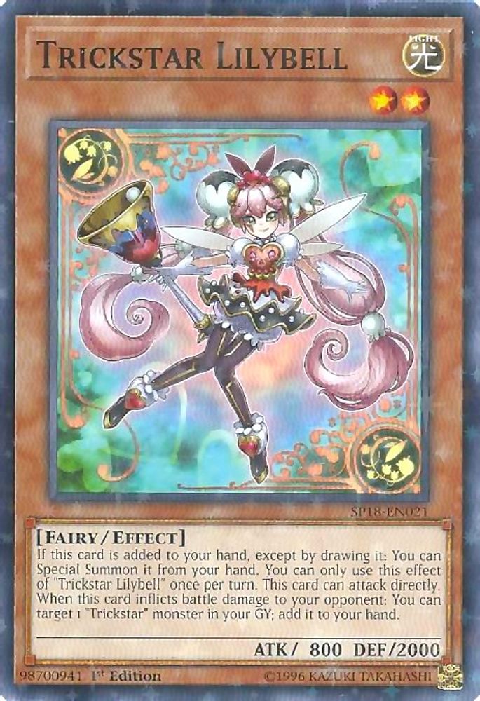 Trickstar Lilybell (Starfoil) (SP18-EN021) - Starfoil Rare