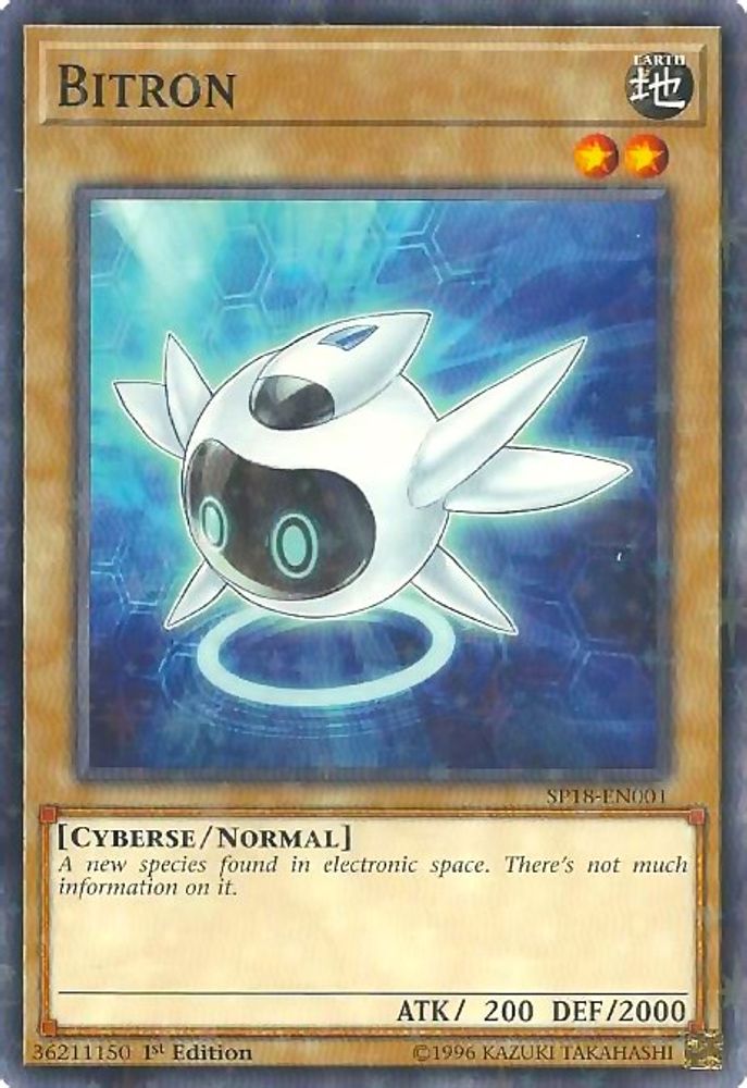 Bitron (Starfoil) (SP18-EN001) - Starfoil Rare
