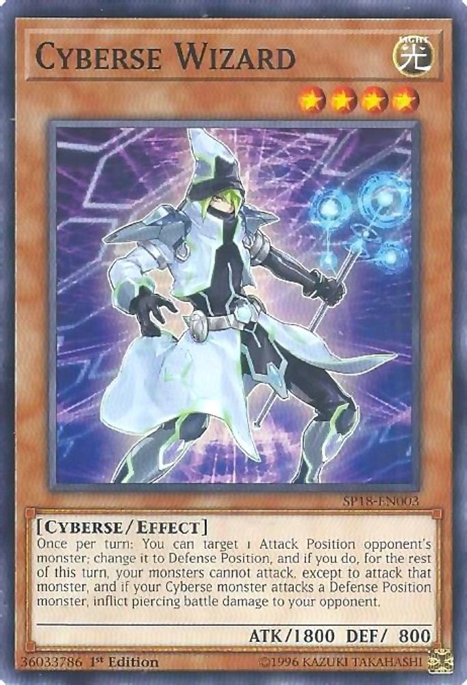 Cyberse Wizard (SP18-EN003) - Common