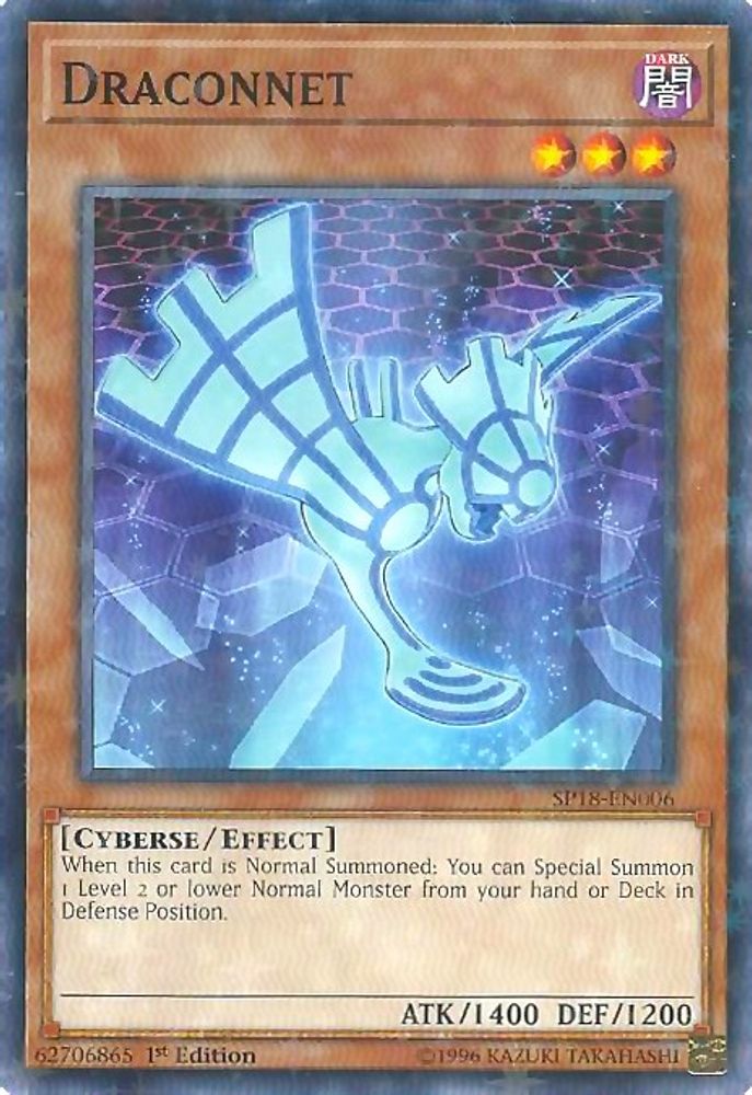 Draconnet (Starfoil) (SP18-EN006) - Starfoil Rare