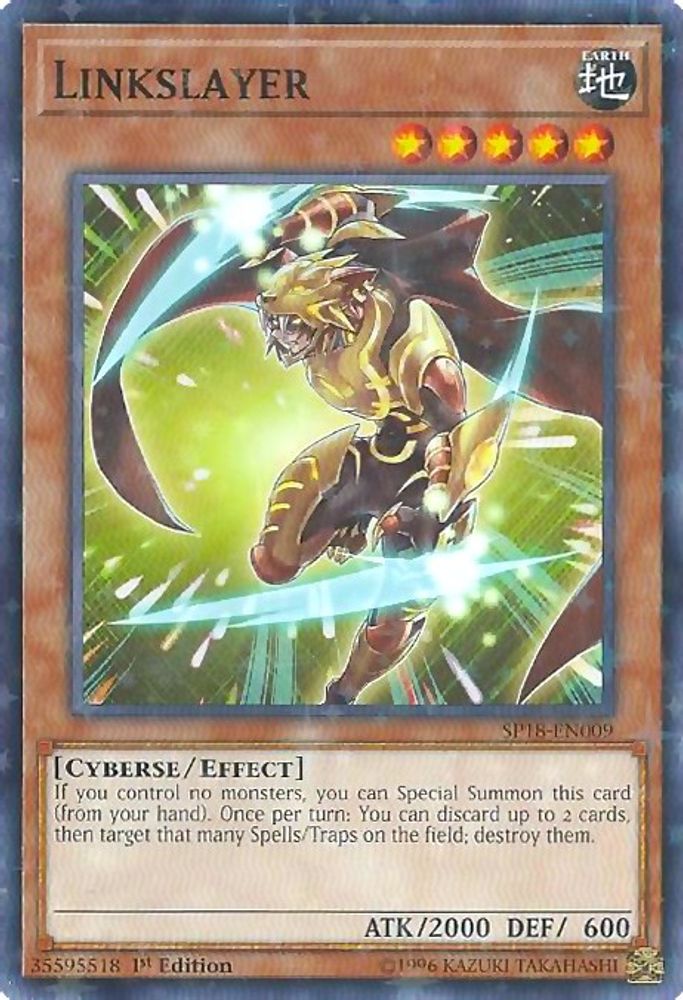 Linkslayer (Starfoil) (SP18-EN009) - Starfoil Rare