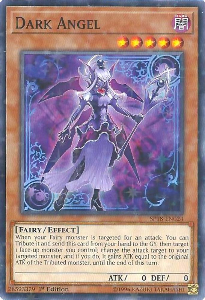 Dark Angel (Starfoil) (SP18-EN024) - Starfoil Rare