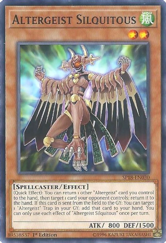 Altergeist Silquitous (SP18-EN030) - Common