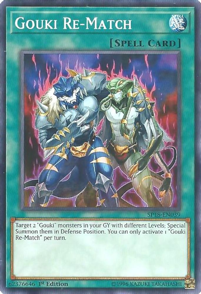 Gouki Re-Match (SP18-EN039) - Common