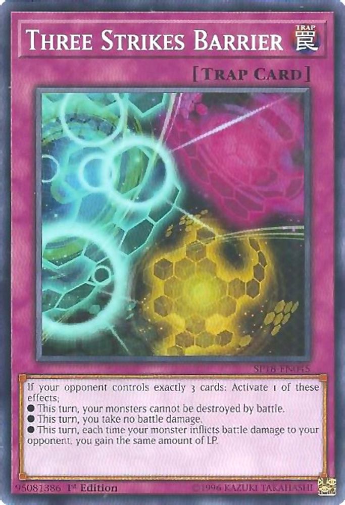 Three Strikes Barrier (SP18-EN045) - Common