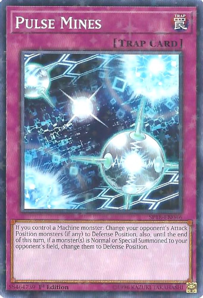 Pulse Mines (Starfoil) (SP18-EN046) - Starfoil Rare