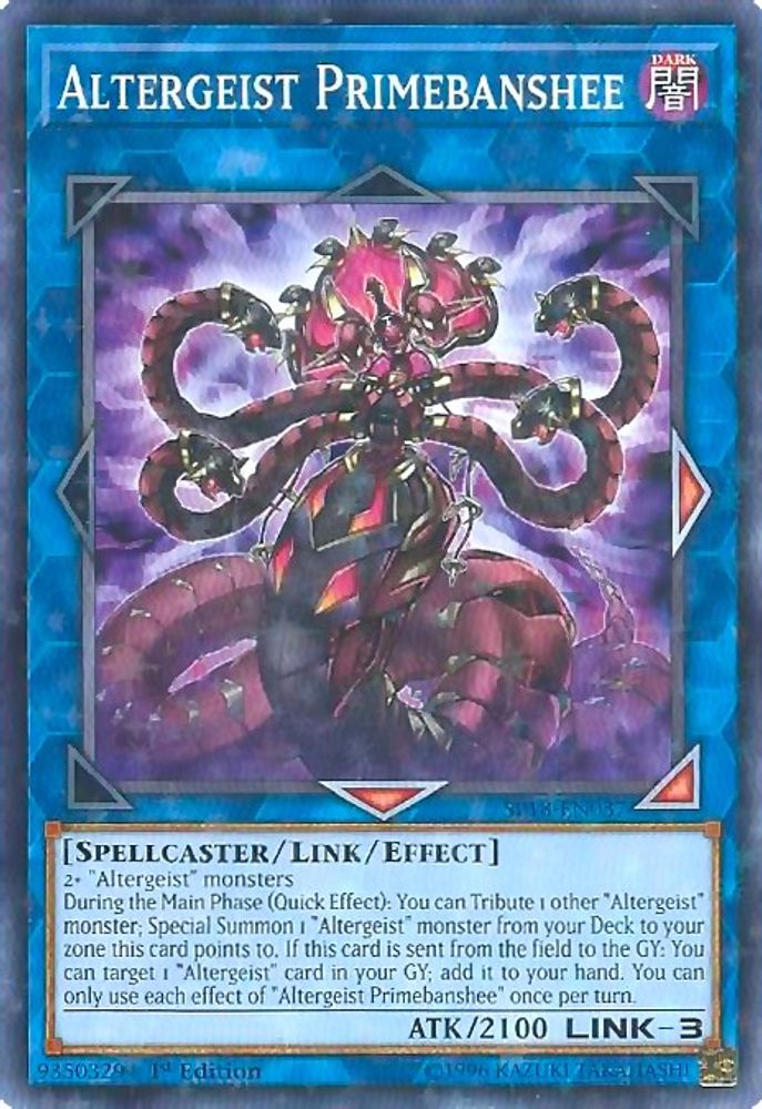Altergeist Primebanshee (Starfoil) (SP18-EN037) - Starfoil Rare