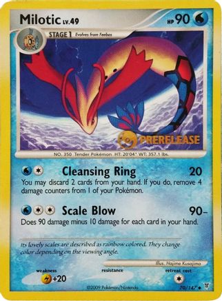 Milotic - 70/147 (Prerelease)/147  - Promo