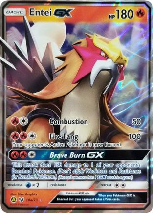Entei GX 10a/73  - Holofoil - Promo