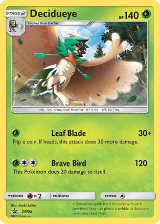 Decidueye SM55  - Holofoil - Promo