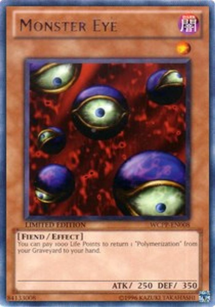 Monster Eye (WCPP-EN008) - Rare