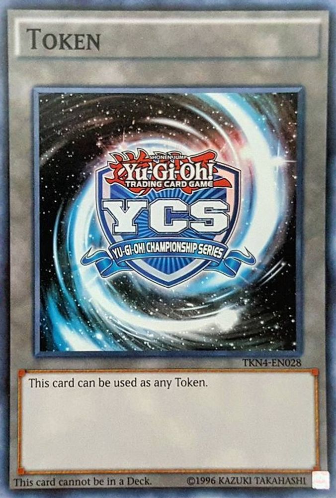 Yu-Gi-Oh Championship Series Token (2016 Pre-registration) (TKN4-EN028) - Super Rare